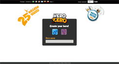 Desktop Screenshot of herozerogame.com