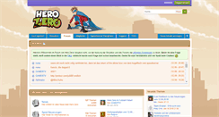Desktop Screenshot of forum.herozerogame.com